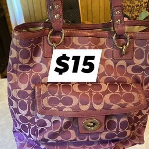 Coach purse